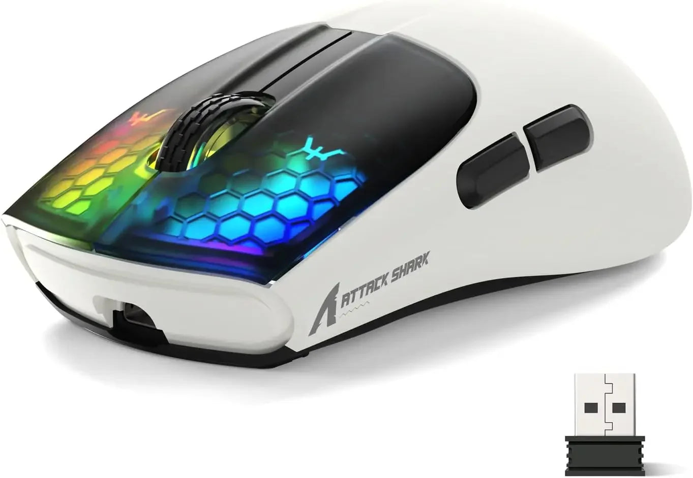 Attack Shark X5 Tri-Mode Wireless Rechargeable Gaming Mouse