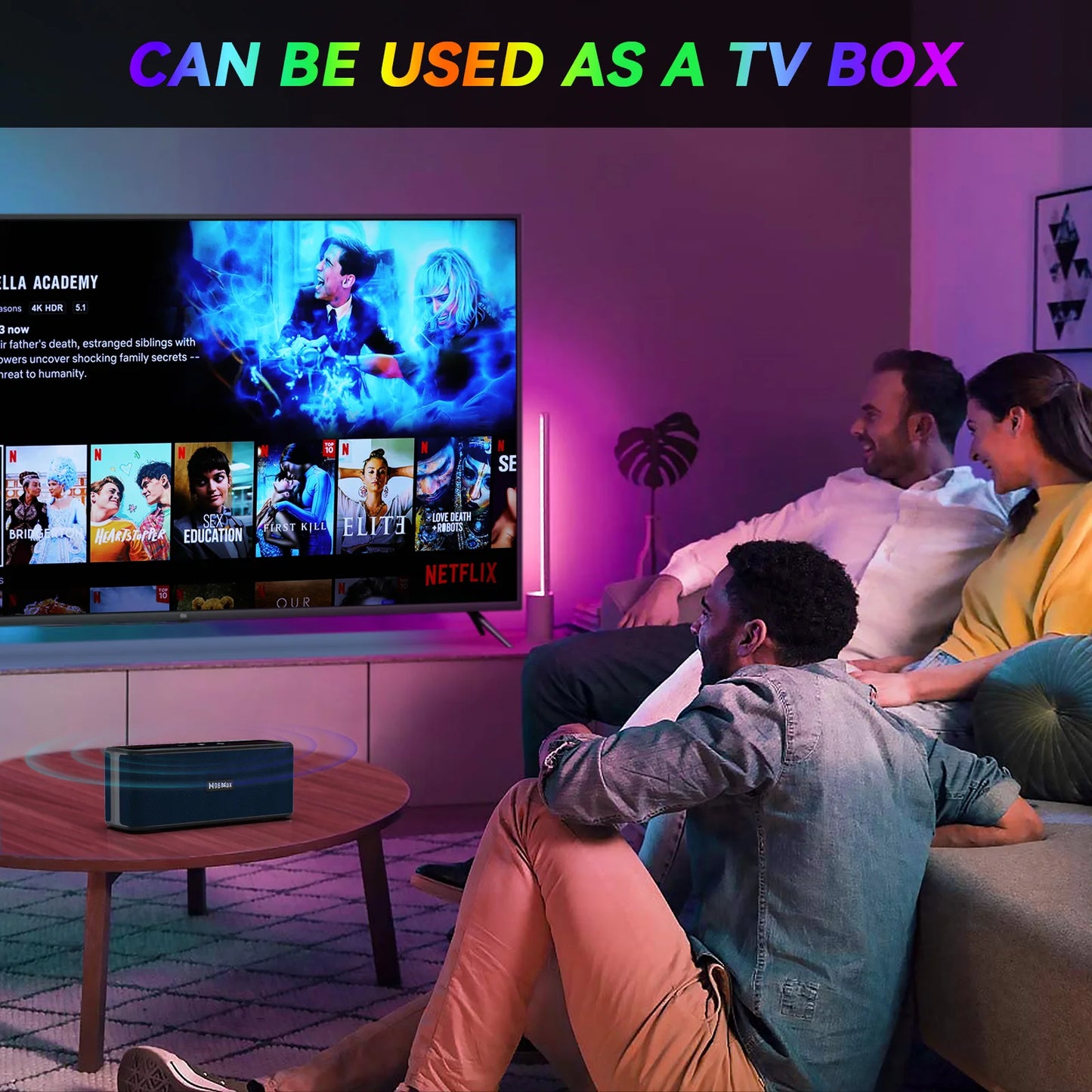 H96 Max M7 Android Smart TV Box | Wireless 8K HD Media Player
