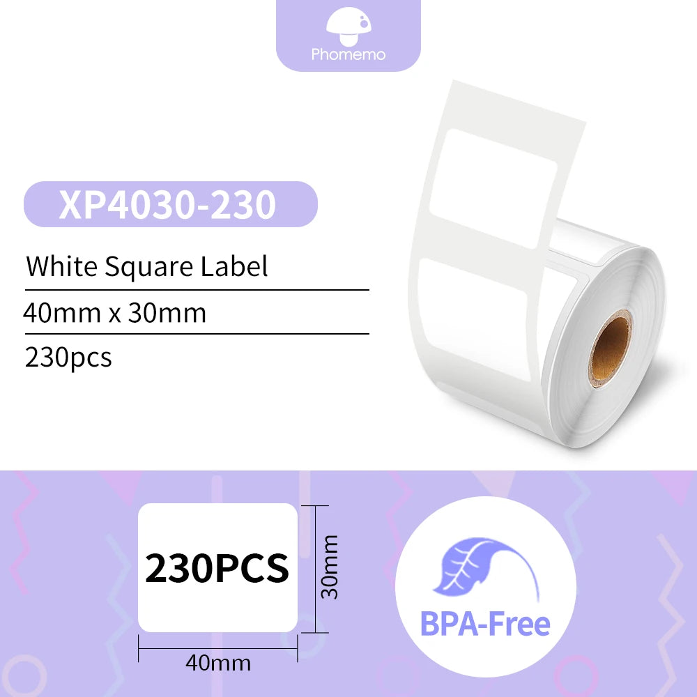 Phomemo Bluetooth M110 Mini Label / Barcode Printer | 20 - 50 MM