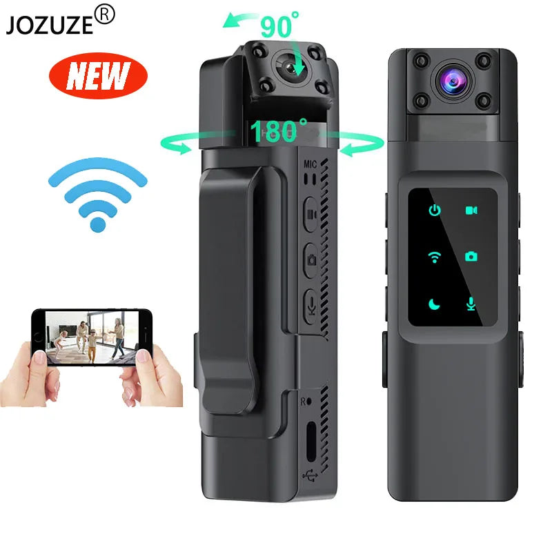 JOZUZE 1080P HD Mini Camera | Video Recorder With Infrared Night Vision