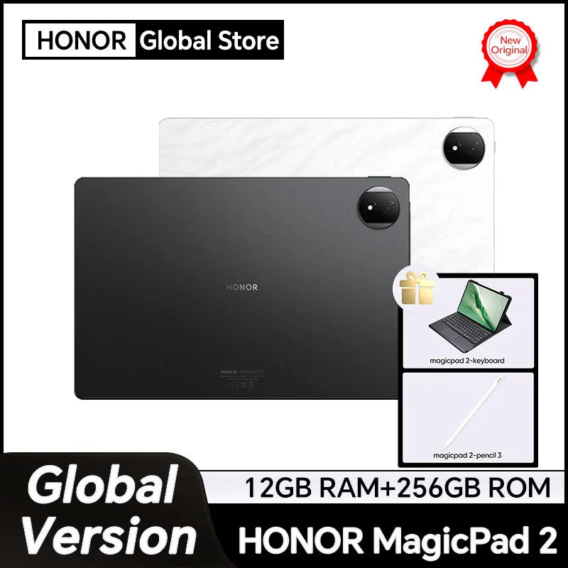 Honor Tablet MagicPad 2 - 12.3 inch 3K OLED Display Snapdragon Gen 3 Processor