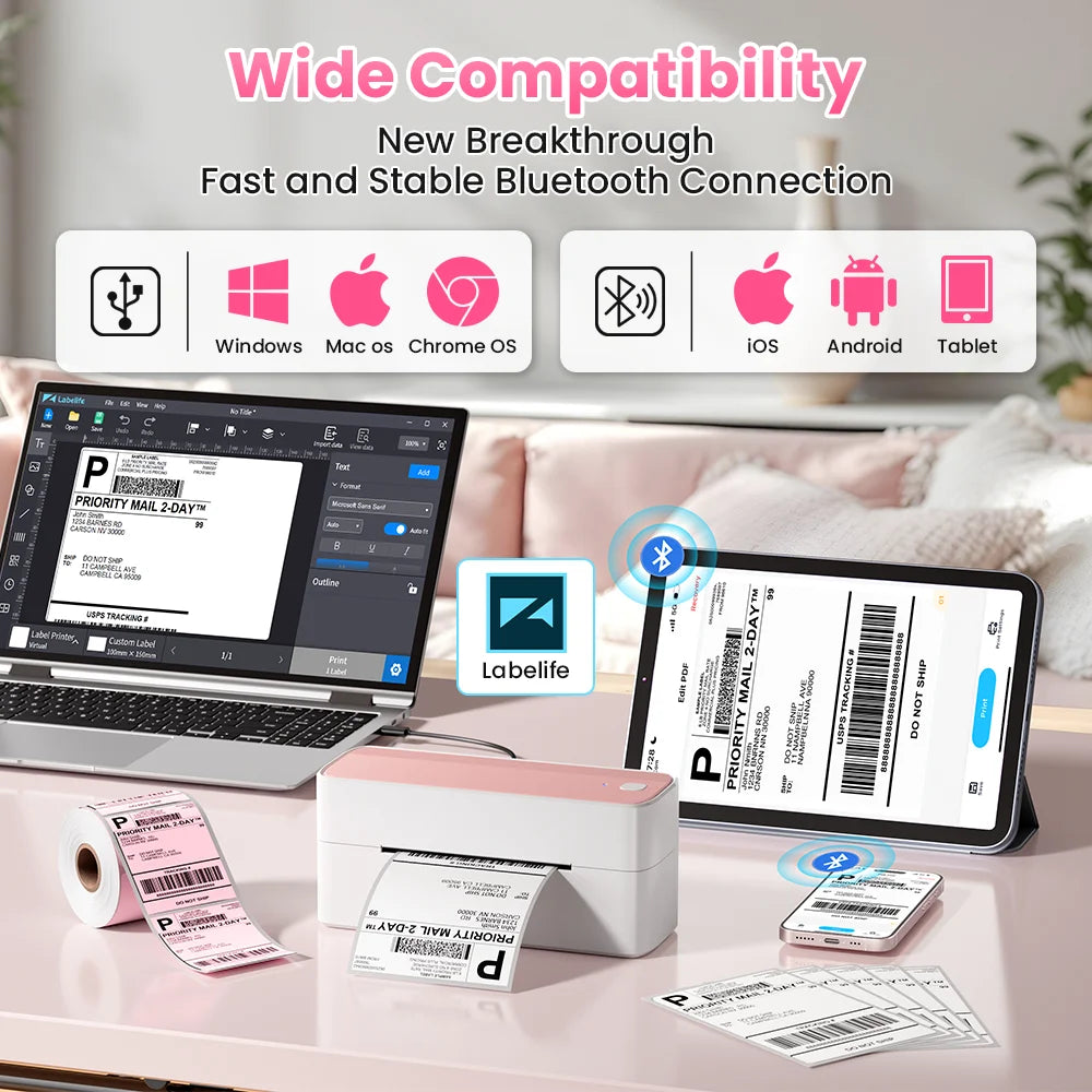 Phomemo 241 Bluetooth Wireless Thermal Label Printer