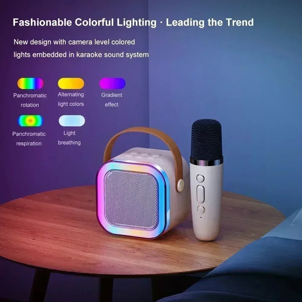 K12 Bluetooth Karaoke Speaker with Microphone Family Singing Machine