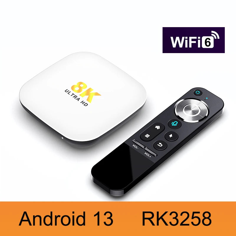 H96 Max M2 Android Smart TV Box | Wireless 8K HD Media Player