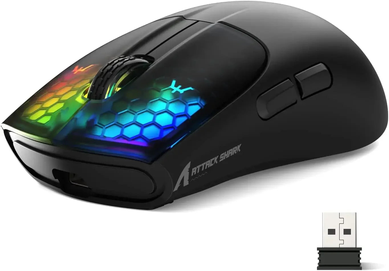 Attack Shark X5 Tri-Mode Wireless Rechargeable Gaming Mouse