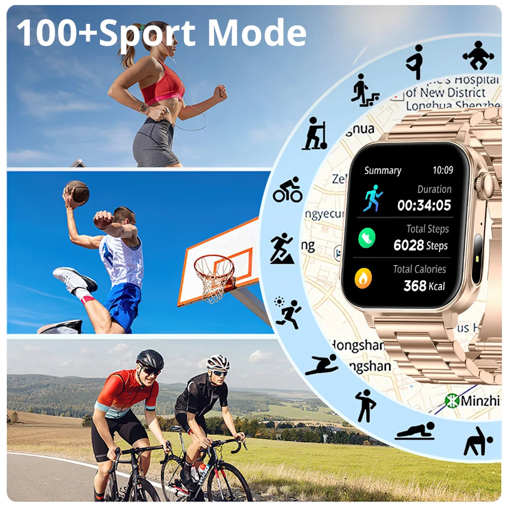 COLMI P80 Type-C Men & Women's Health Monitoring Smartwatch