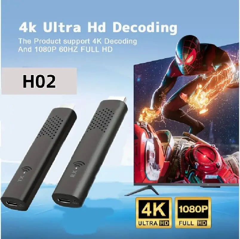 DColor Wireless 1080P HD Media Transmitter / Receiver Extender Kit