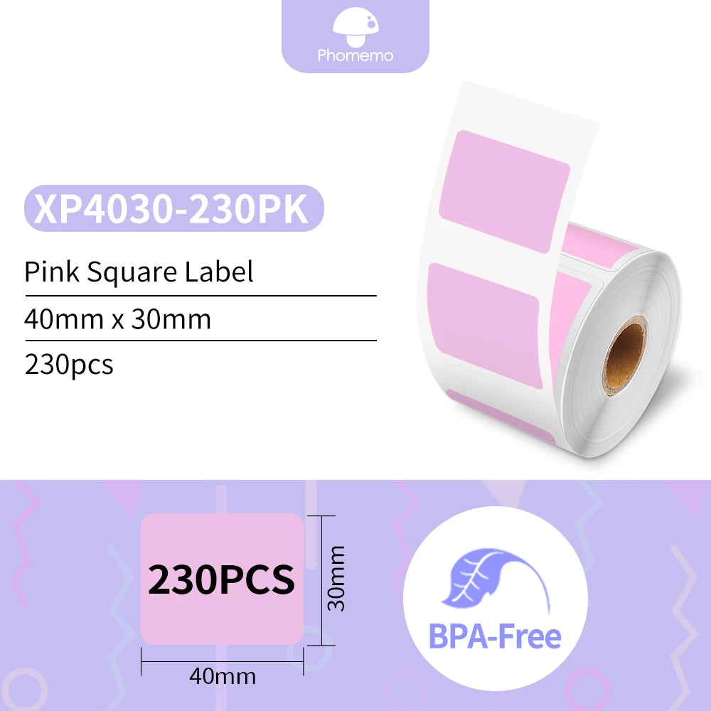 Phomemo Bluetooth M110 Mini Label / Barcode Printer | 20 - 50 MM