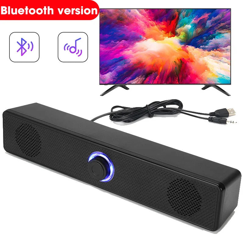 Bluetooth 4D Computer & Home Theater Surround Sound Speaker Bar
