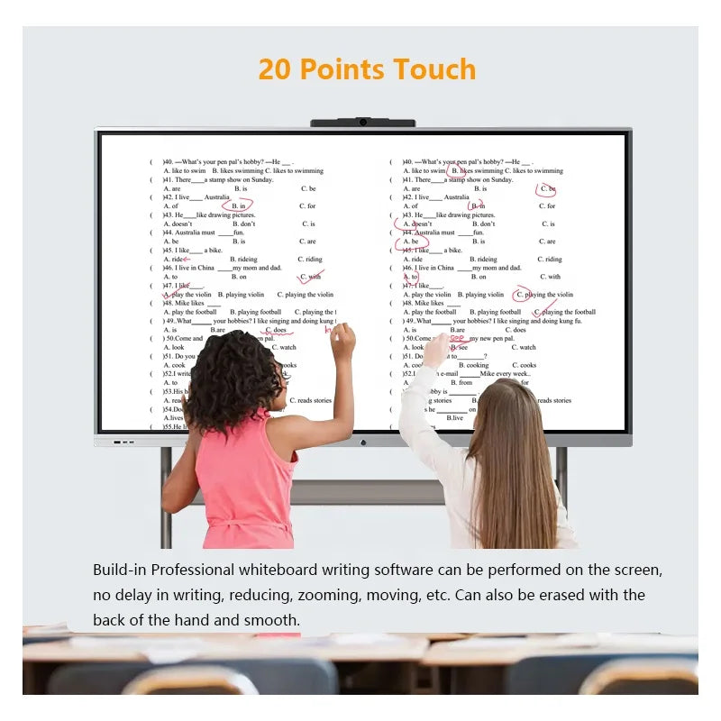 TVISION 75 Inch LCD Touch Screen | Interactive Whiteboard