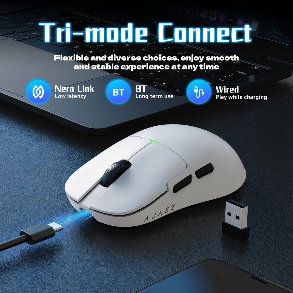 AJAZZ AJ159NL NearLink Wireless | Rechargeable Tri-Mode Gaming Mouse
