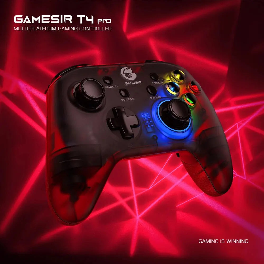 GameSir T4 Pro 2.4G Bluetooth Rechargeable Game Controller