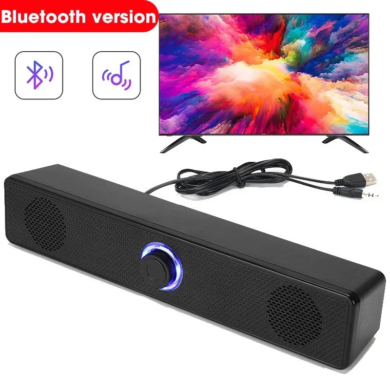 Bluetooth 4D Computer & Home Theater Surround Sound Speaker Bar