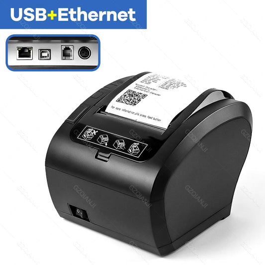 This handy and compact USB enabled thermal printer is perfect for desktop label, logo, QR Code or any general self-adhesive printing needs. 