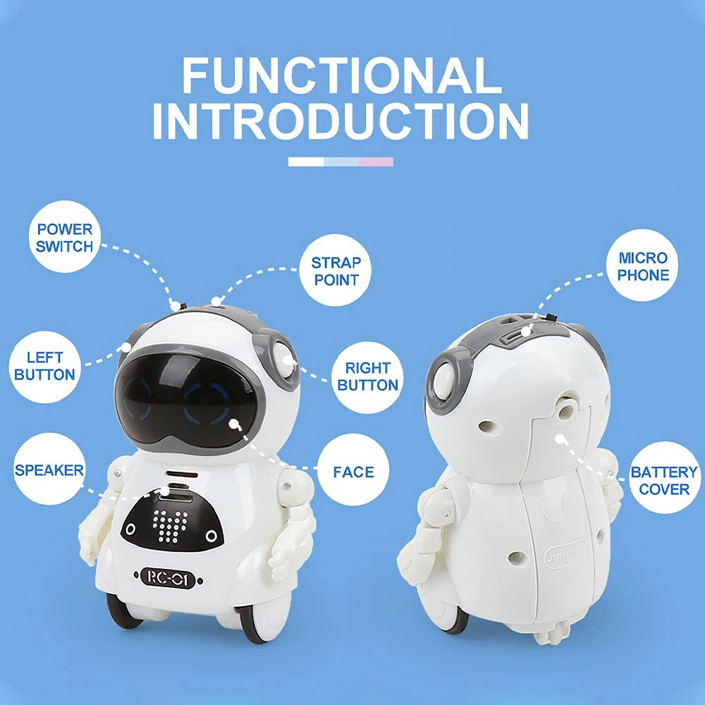939A Children's Pocket Sized Interactive Robot With Voice Recognition