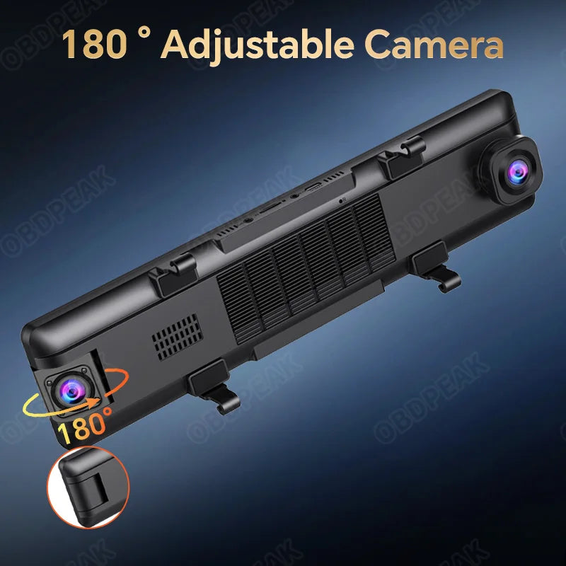 H330 Dash Cam HD 1080P Front + Interior + Rear Camera