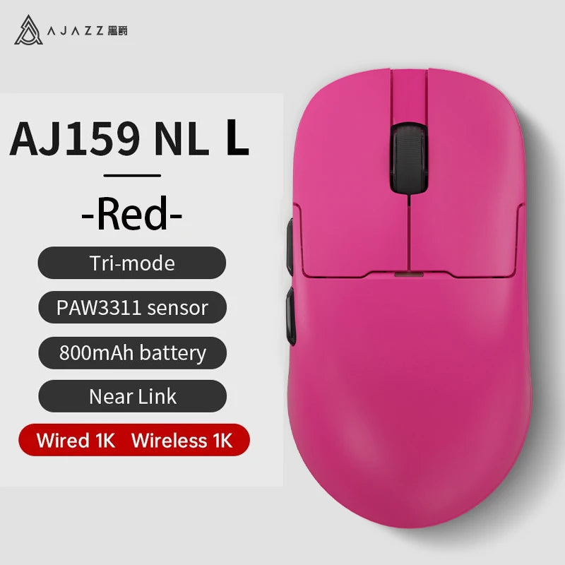 AJAZZ AJ159NL NearLink Wireless | Rechargeable Tri-Mode Gaming Mouse