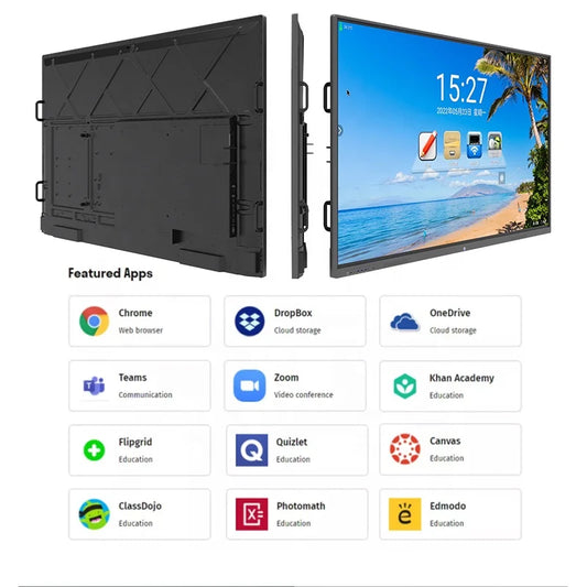 TVISION 75 Inch LCD Touch Screen | Interactive Whiteboard