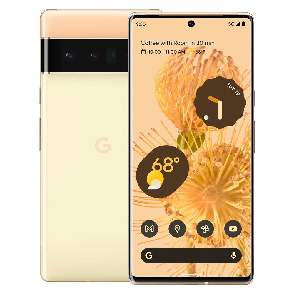 New Unlocked Google Pixel 6 Pro 5G 6.7" 12GB RAM 128GB 256GB ROM Tensor Octa Core