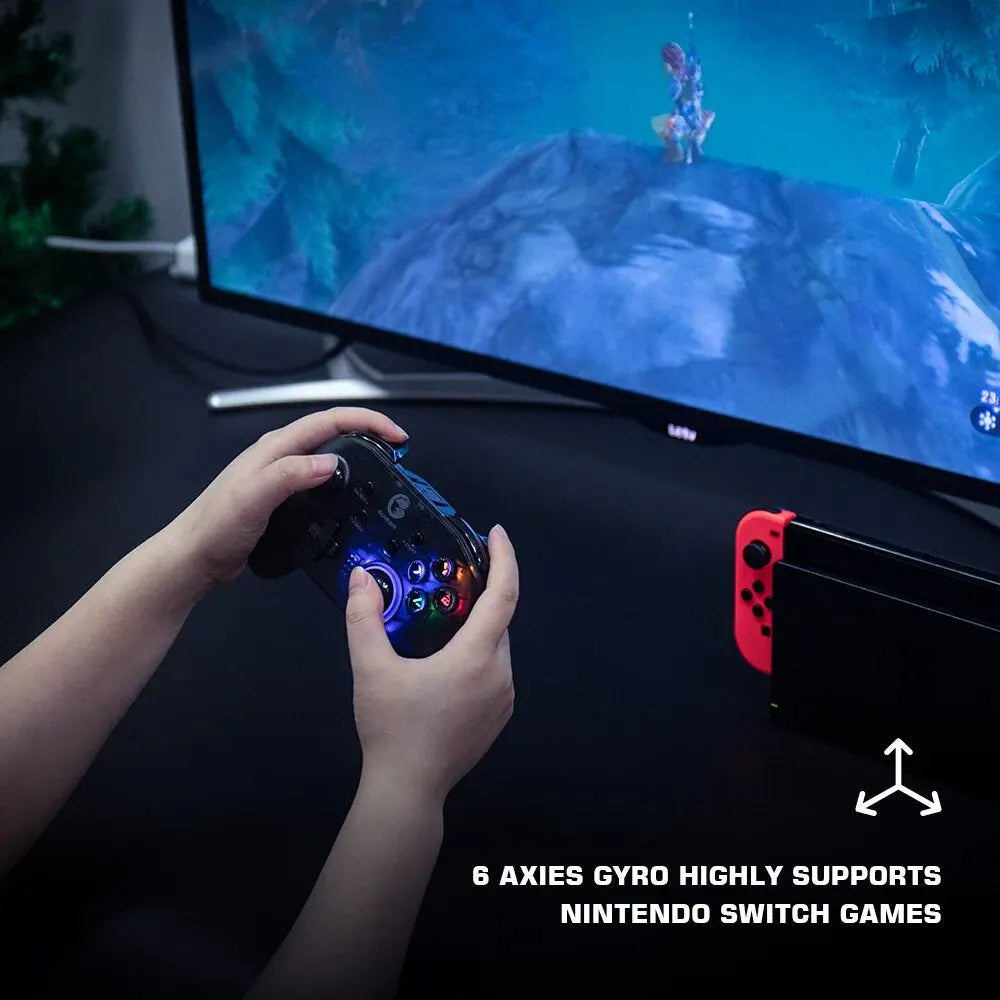 GameSir T4 Pro 2.4G Bluetooth Rechargeable Game Controller