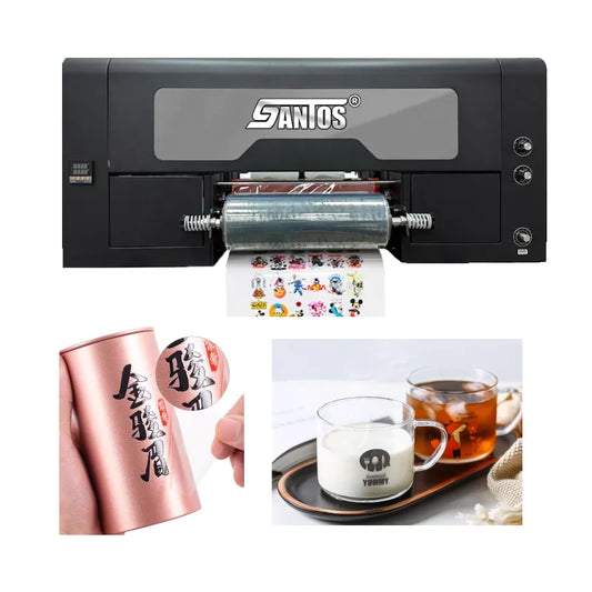 2024 A3 Desktop 32 CM UV DTF Multi-Purpose Film Printer