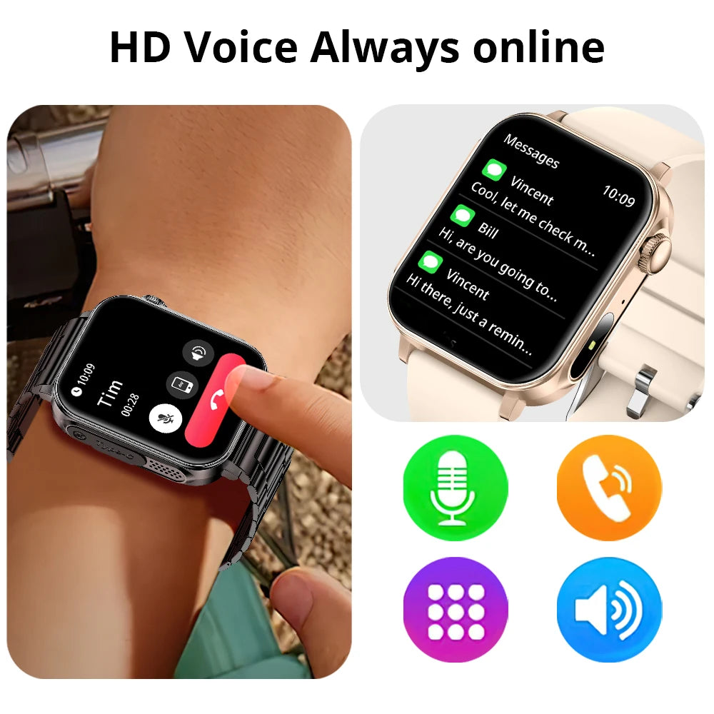 COLMI P80 Type-C Men & Women's Health Monitoring Smartwatch