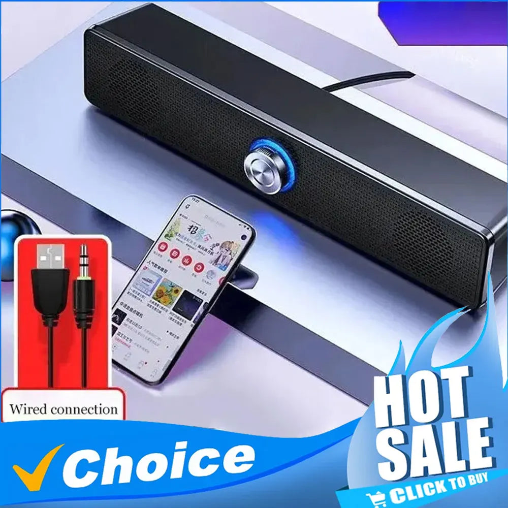 Bluetooth 4D Computer & Home Theater Surround Sound Speaker Bar
