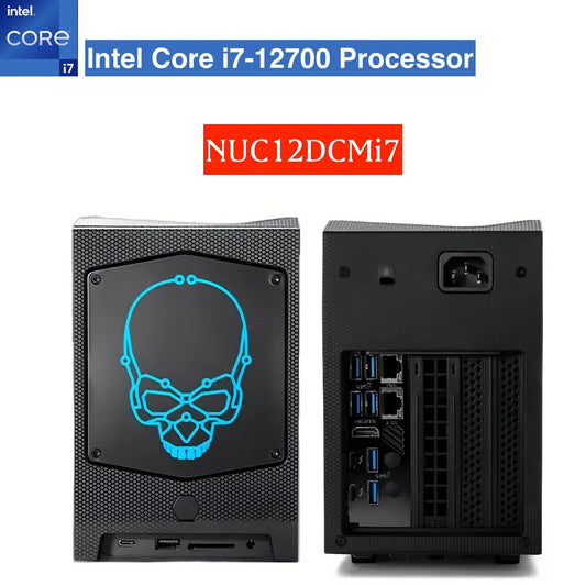 NUC12DCMi7 Mini Gaming PC Intel 12th Core i7-12700 Extreme DDR4 Dual Channel