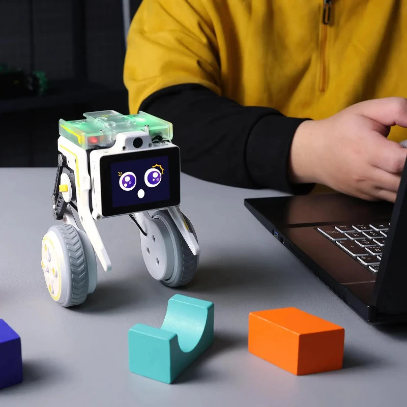 Rider-Pi Raspberry CM4 Bipedal Robot Car Two-Wheel Self-Balancing Vehicle