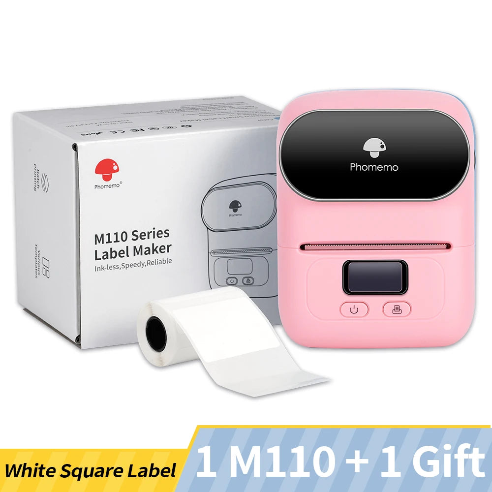Phomemo Bluetooth M110 Mini Label / Barcode Printer | 20 - 50 MM