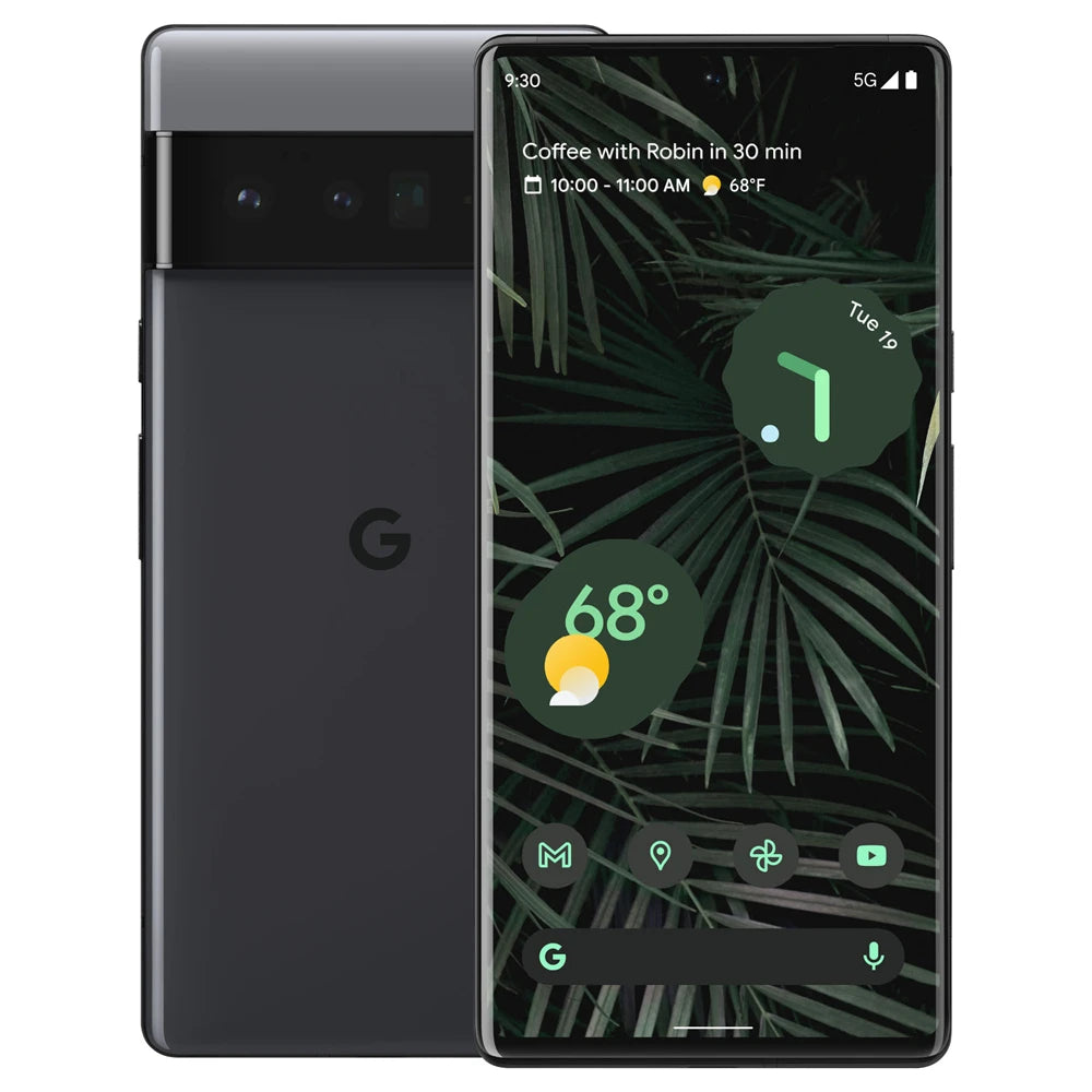 New Unlocked Google Pixel 6 Pro 5G 6.7" 12GB RAM 128GB 256GB ROM Tensor Octa Core