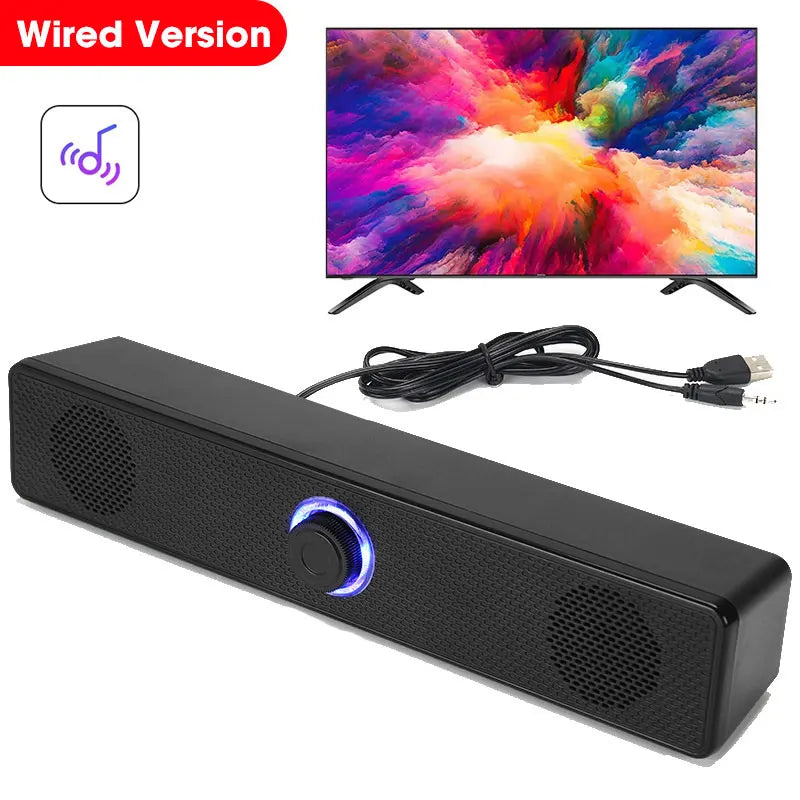 Bluetooth 4D Computer & Home Theater Surround Sound Speaker Bar