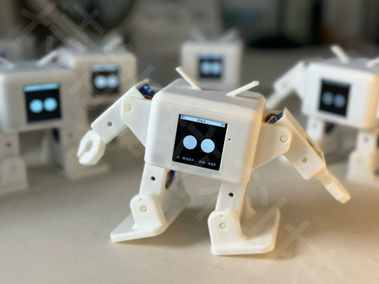 Xiaozhi Ai Otto Intelligent Robot Build-in Qwen DeepSeek ESP32 Chip