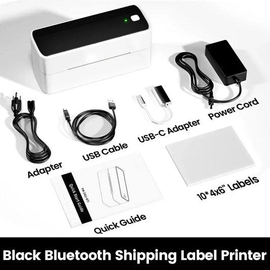Print shipping labels fast with the Phomemo 241BT - BT thermal label printer