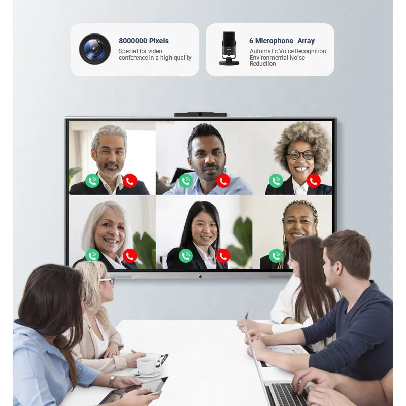 TVISION 75 Inch LCD Touch Screen | Interactive Whiteboard