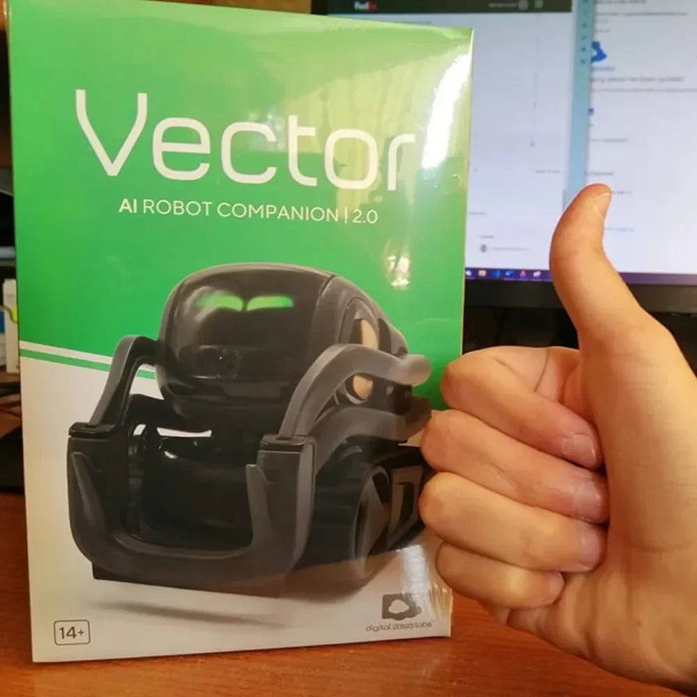 Vector2.0 Intelligent Interactive Robot w HD Camera & 4 Microphone Array