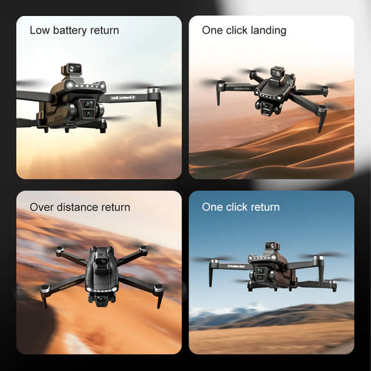 V198GPS Mini Quadcopter Drone Profesional 8K HD Camera