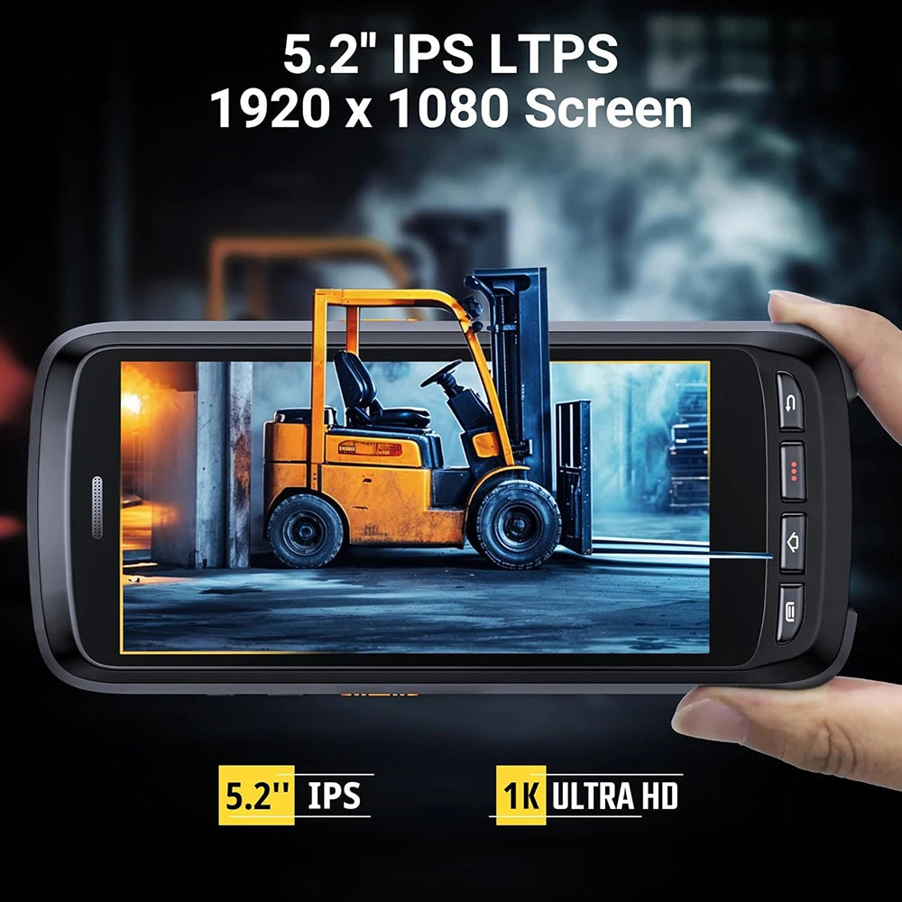 Rugline Handheld RT72 Android 5.2” 2D Scan IP65 Graded Inventory Scanner