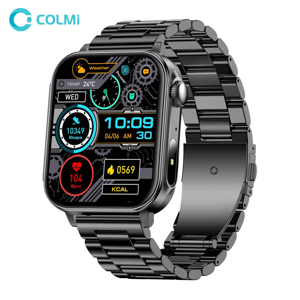 COLMI P80 Type-C Men & Women's Health Monitoring Smartwatch