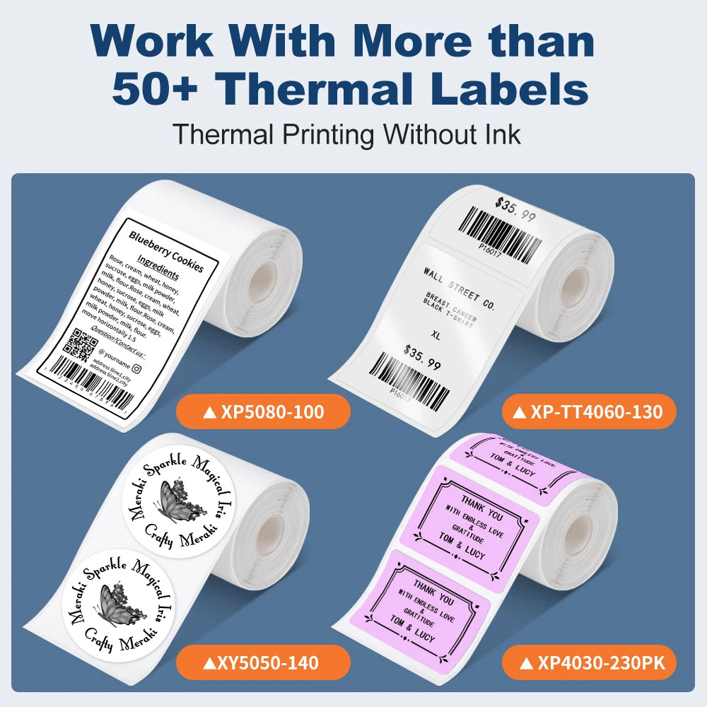 Phomemo Bluetooth M110 Mini Label / Barcode Printer | 20 - 50 MM