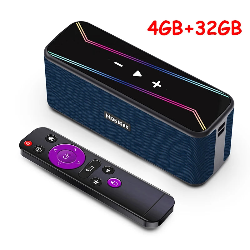 H96 Max M7 Android Smart TV Box | Wireless 8K HD Media Player